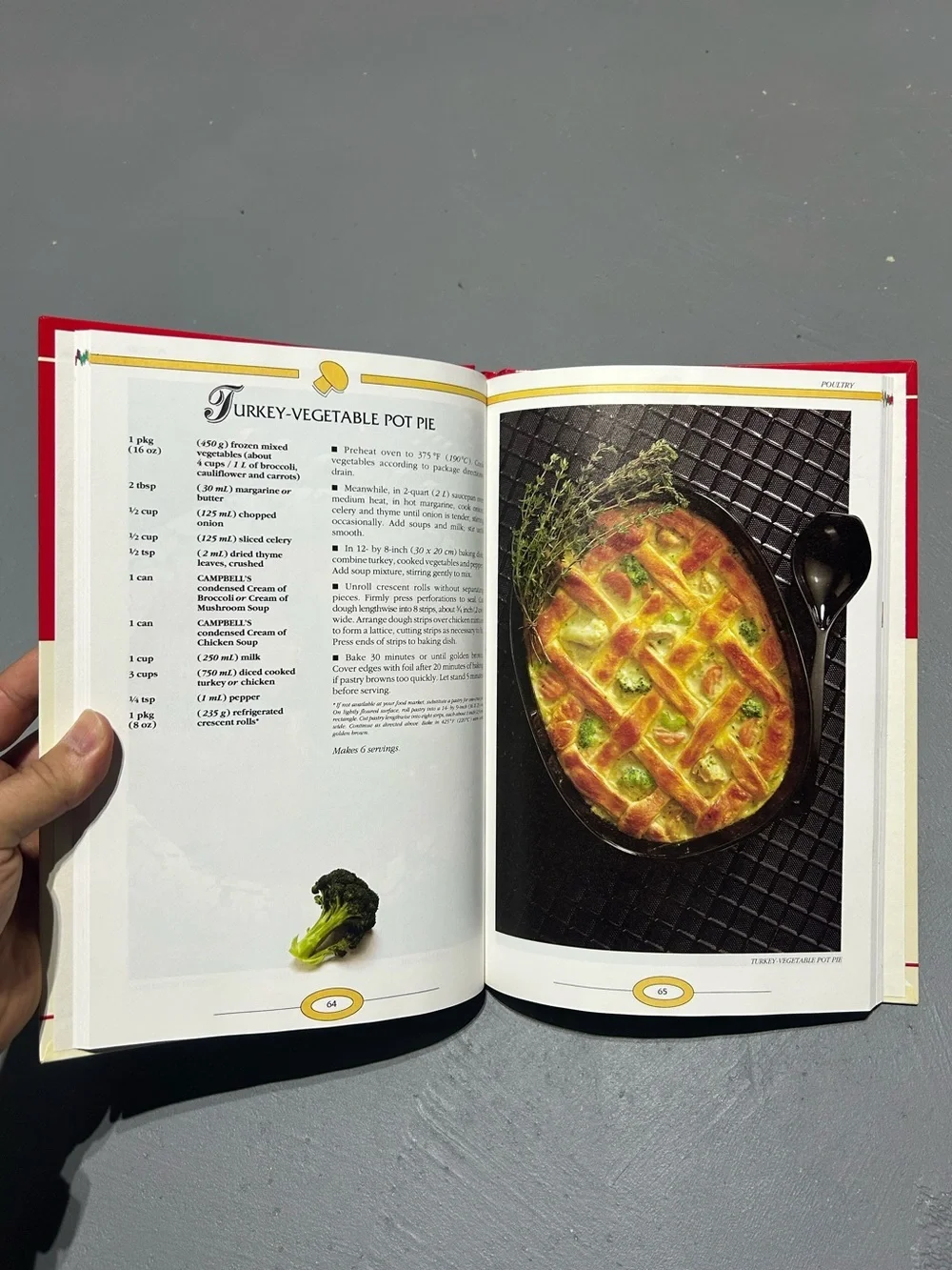 Campbell’s Simply Delicious Recipes Hard Cover Cookbook